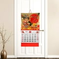 thumbnail image 4 of WRITWAA Lunar New Year Red Paper Hanging Wall Calendar Decorative Home Use 2024 Festive Organizer 1 Set, 4 of 5
