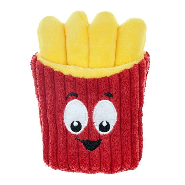 Small Food Junkeez Plush Dog Toys Soft Squeakers Funny Snacks Choose