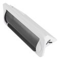 thumbnail image 3 of M Buder Cubierta Impermeable para Radio DVD Estéreo de Barco Marino, Protector contra Salpicaduras Montaje Empotrado Universal, Accesorios para Embarcaciones, Color Blanco (24.5 cm / 9.6 inches), 3 of 9