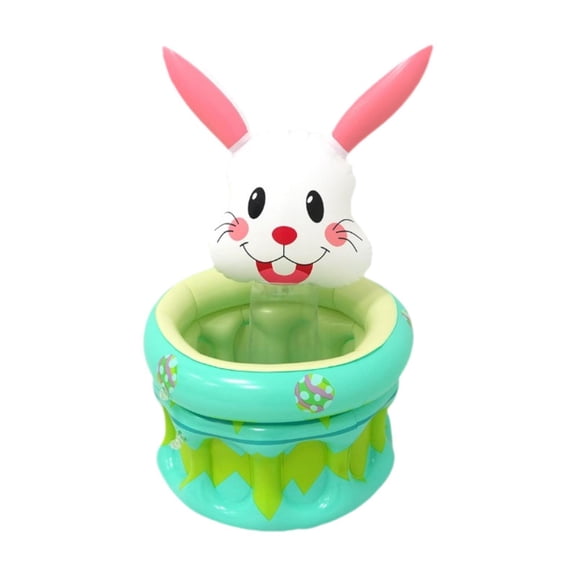 Enfriador inflable para Fiesta en la piscina, cubo de hielo de de Pascua, decoración portátil de PVC para fiesta de Pascua, decoración