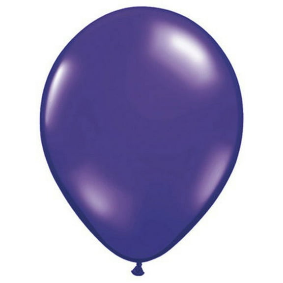 11 inch Qualatex Quartz Purple Latex Balloons (10 Pack) - Party Supplies Decorations