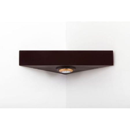 Magic Shelf Corner Floating Wall Shelf With Led Light Walmart