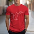thumbnail image 1 of Tops para hombre, blusas y camisas de cuello redondo y manga corta para hombre, blusas casuales de cuello redondo con estampado de moda para hombre, blusas de cuello redondo y manga corta, camisas par, 1 of 6