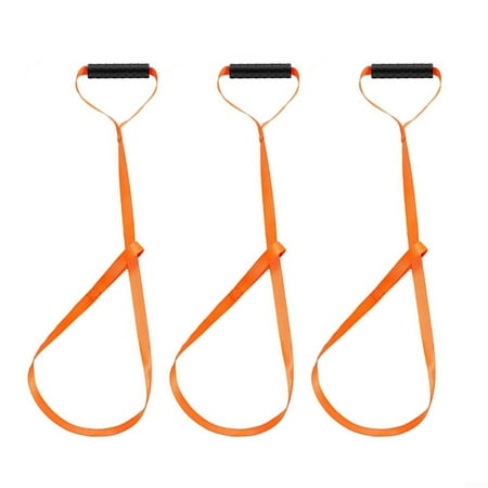 3Pc Orange Deer Drag And Harness Deer Tow Rope Deer Puller Hunting Deer