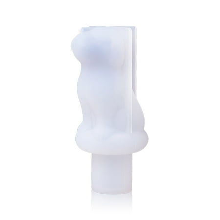 

ABIDE Handmade Mold Red Wine Bottle Stopper Molds Undeformed Silicone Resin Flexible Cap Non-stick Mould Decoration Accessory