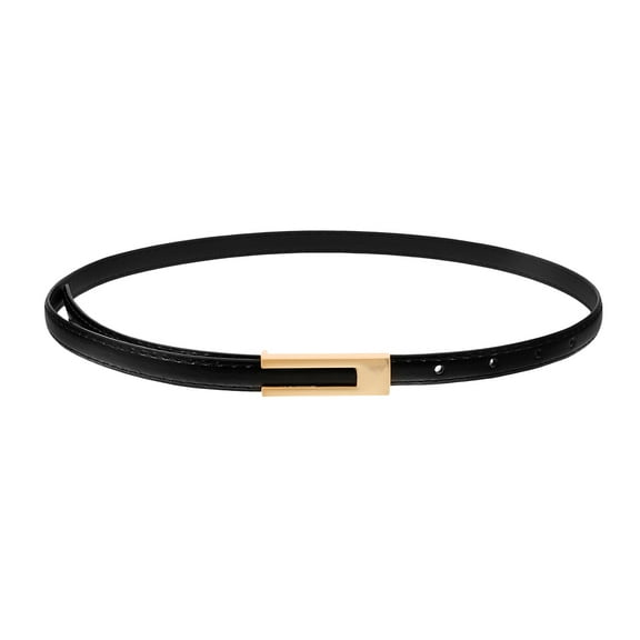 HOMEMAXS Adjustable Waist Belt Dress for Women Designer Belts Women's Black