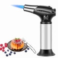 thumbnail image 1 of Kitchen Blowtorch Refillable Lighter Adjustable Blowtorch Flame Butane Gas Torch With Safety Lock Kitchen DIY Craft BBQ Baking Crème Brûlée Soldering, 1 of 5