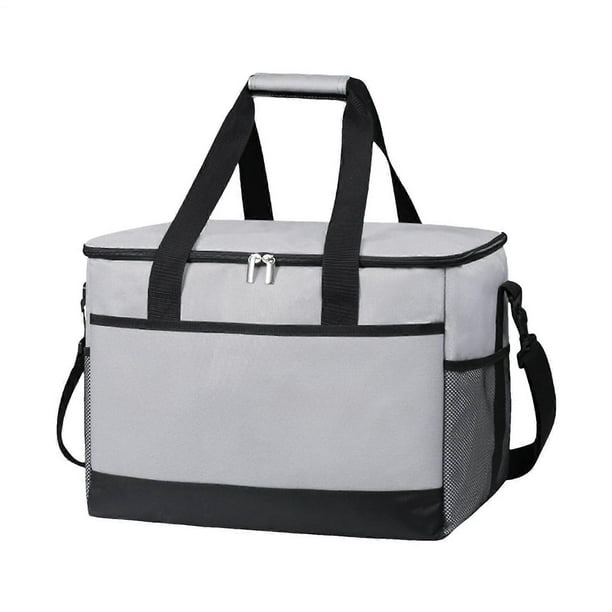 Insulated Cooler Bag 35L Waterproof Organizer With Shoulder Strap And Handle For Food Delivery
