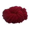 thumbnail image 4 of BLESIYA Chunky Chenille Yarn Gauge 7 Acrylic Fibers for Bed Hand Knitting DIY Crafts Maroon, 4 of 8