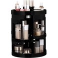 thumbnail image 1 of Organizador de maquillaje HBlife 360, giratorio, ajustable, negro, 1 of 7
