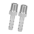 thumbnail image 1 of Acoplamiento RÁPIDO DE JUNTA DE PUAS DE CONECTOR MOCHO BSPT DE 1/4 PULG. De acero inoxidable 304, para equipos neumética con rosca de precisión, sin rebabas y conexión, 1 of 7