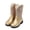Gold, variant on Sparkly Girls Cowboy Boots Mid Calf Glitter Kids Boots Western Cowboy Booties Toddler Youth Dress Boot with Zipper for Horse Riding Country Party