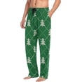 thumbnail image 4 of GZHJMY Christmas Tree Pajama Pants for Men, Lounge Pants Lightweight Men Pajama Bottoms with Drawstring Pockets, Christmas New Year Birthday Gifts, Medium, 4 of 6
