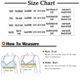 thumbnail image 3 of TAGOLD Summer Savings! Womens Lingerie ,Woman's Solid Color Comfortable Hollow Out Perspective Bra Underwear No Rims, 3 of 3