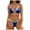 A19-Blue, variant on Women High Waisted Bikini Sets Two Piece Swimsuit Tummy Control Textured Bathing Suits, Tie Knot Swimwear Gibobby(XS,White)