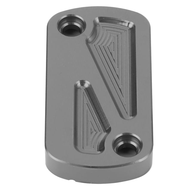 Réservoir de Frein, Garde de Réservoir de Liquide de Frein en Alliage d'Aluminium de Haute Résistance, Utilisation Durable de Moto pour Moto Moto Moto Modification de Moto, Noir, Rouge