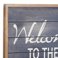thumbnail image 5 of DecMode Blue Wood Welcome To The Beach Sign Wall Decor, 5 of 8