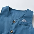 thumbnail image 6 of Pimfylm Toddler Boy Outfits Baby Boy Wedding Dress Suits Formal Baby Boy Outfits Gentleman Clothes Toddler Boys Suit Shirt,Pants,Bow Tie 3PCS E,Size for 2-3 Years, 6 of 8