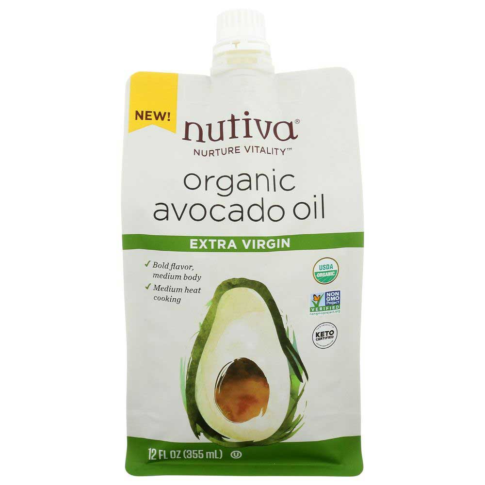 Nutiva Organic Extra Virgin Avocado Oil, 12 Ounce 4 per case