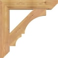 thumbnail image 3 of Ekena Millwork 3 1/2"W x 22"D x 22"H Balboa Slat Smooth Bracket, Western Red Cedar, 3 of 4