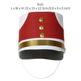 thumbnail image 2 of Aislor Marching Band Hat for Kids Drum Major Hat with Gold TrimToy Soldier Costume Accessories, 2 of 7