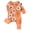 Orange, variant on Xyant Baby Bamboo Rayon Romper Girl Footless Viscose Newborn Infant Footie Mitten Cuffs Toddler Boy Clothes (Orange,6-9 Months)