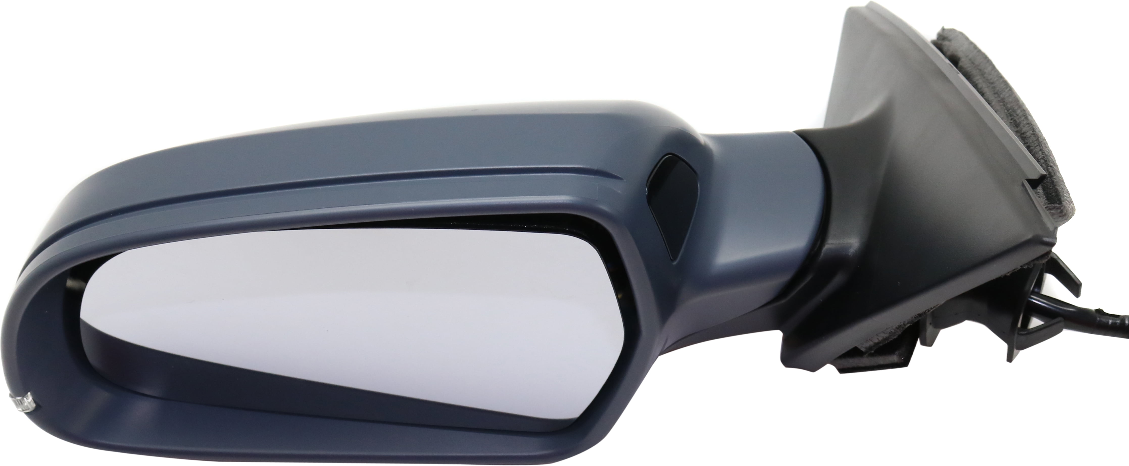Mirror Compatible With 2010-2011 Audi A4 S4 Left Driver Side Heated w/ Blind Spot Detection in Glass In-housing Signal Light Paintable Kool-Vue