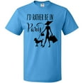 thumbnail image 3 of Inktastic I'd Rather Be in Paris- Shopping and Travel T-Shirt, 3 of 5