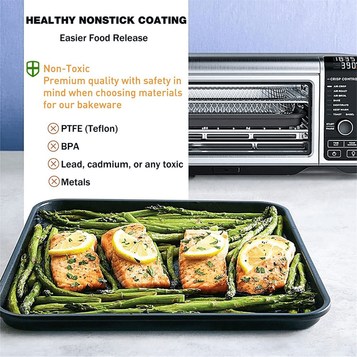 For Ninja Foodi Digital Air Fry Oven Tray for Quick and Easy Sheet Pan for Ninja SP100 SP101B1 SP101C Walmart