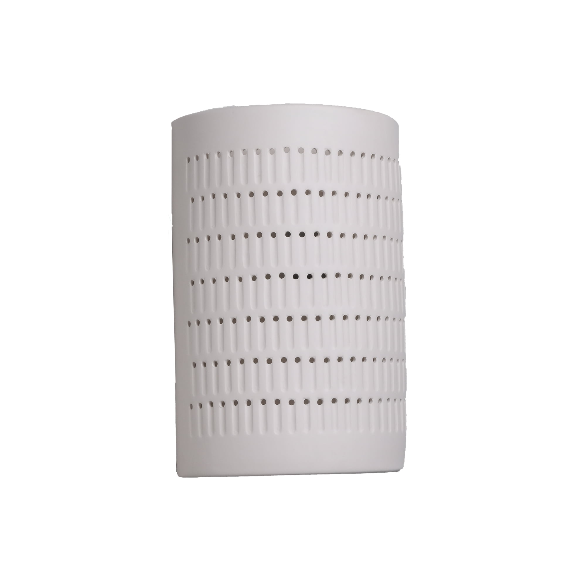 Luxury Lighting Zenia 15" High Ceramic Outdoor Wall Light, Paintable White Bisque, Electric, LED Bulb Included