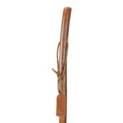 Brazos Rustic Wood Walking Stick, Hickory, Traditional Style Handle, for Men & Women, 58