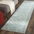 thumbnail image 2 of SAFAVIEH Valencia Gemina Floral Bordered Polyester Area Rug, Alpine/Multi, 4' x 6', 2 of 8