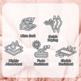 thumbnail image 3 of Paquete de toallas de microfibra para el cabello seco Laklulu, gorro de ducha con lazo, paquete de gorro de ducha en rollo para regalo de mujer, 2 paquetes, 3 of 5