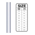 thumbnail image 3 of Abstract Geometric Blue Stripe, Table Runner White Backdrop Tablerunners 18 x 72 Inch, Table Decorations Tabletop Scarf for Summer Gathering Holiday Farmhouse Kitchen Dining Decor, 3 of 6