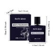 thumbnail image 3 of Perfume con encanto para hombre, perfume con atmósfera de citas, perfume femenino atractivo, exuda encanto masculino fresco y fragante, 50ML, 3 of 5