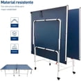 thumbnail image 3 of Mesa de Ping Pong Bluelander, con 2 Raquetas, 3 Pelotas y Funda de Almacenamiento, 107 Pulgadas, 3 of 4