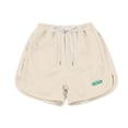 thumbnail image 5 of Fengqque Boys and Girls Dolphin Shorts Elastic Waist Dstring Active Summer Shorts Solid Color Sports Shorts Beige 0-1 Years, 5 of 8