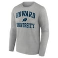 thumbnail image 2 of Men's Gray Howard Bison Campus Long Sleeve T-Shirt, 2 of 3