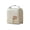 Blue-L, variant on Cotton Quilt Storage Bag - Visible Zippered Organizer - Bedding Sorting & Closet Under-Bed Use(Blue-L)