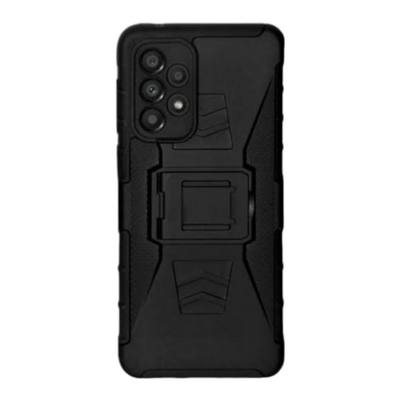 Funda Uso Rudo Clip 360 Para Samsung A33 5G Más 2 Micas De Cristal