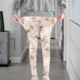 thumbnail image 4 of Odeerbi 3-8 Años Niñas Leggings Florales Mallas Elásticas Pantalones de Suaves Y Cómodos Pantys Hasta El Tobillo, 4 of 6