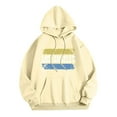 thumbnail image 1 of CNKOO Sweat à Capuche Imprimé pour Femmes Manches Longues Décontracté, 1 of 4