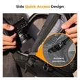 thumbnail image 4 of K&F Concept Camera Sling Bag Crossbody Bag Hardshell Camera Shoulder Backpack DSLR/SLR/Mirrorless Camera Case Photography Bags for Photographer, 4 of 7