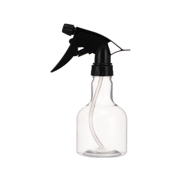 Yhmxh Clear Plastic Spray Bottle with Trigger, Reusable Water Sprayer, 8oz Refillable Empty Mister for Gardening, Cleaning, Hair & Plants, Adjustable Spray Nozzle