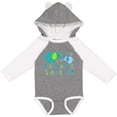 thumbnail image 3 of Inktastic My Gramps Loves Me- cute elephants Boys or Girls Long Sleeve Baby Bodysuit, 3 of 5