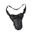 thumbnail image 4 of Bolsa de pierna para motocicleta, multifunción, práctica, bolsa de almacenamiento, riñonera resistente para Negro, 4 of 9