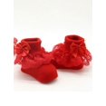 thumbnail image 4 of Babula Infant Baby Girl Ruffle Lace Anti Slip Frilly Princess Socks 0-1Y, 4 of 6
