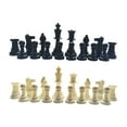 thumbnail image 2 of Juego de ajedrez de 32 piezas, peones de repuesto , material PS resistente, apto para niños, adultos, torneos, principiantes, hogar, escuela, c, 2 of 9