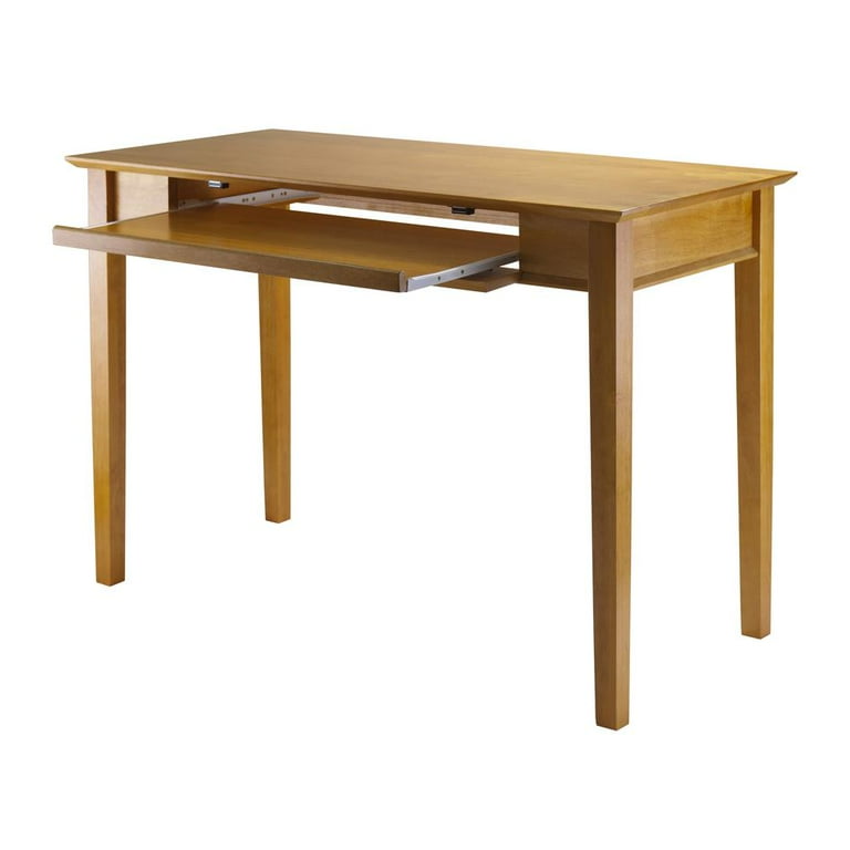 Small pine computer desk discount
