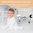 thumbnail image 4 of Baby Mobile Sensory Baby Crib Rattles Bell Holder for Newborn Girls Owl Baby Toy, 4 of 10